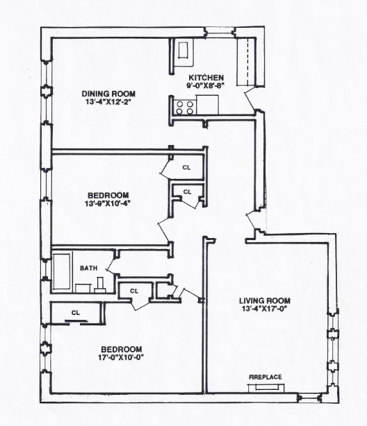 Floorplan - 822-24 Forest Ave.