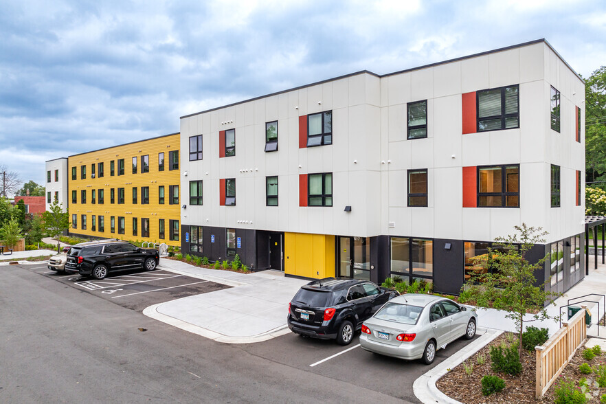 Rear of Building and Parking - STRYKER SENIOR HOUSING