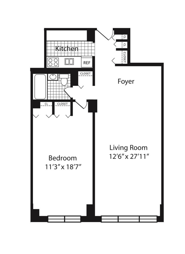 Floorplan - The Ashford NYC