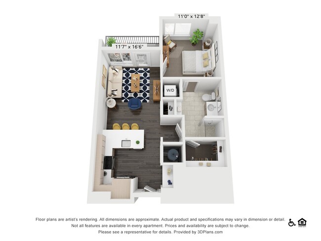 Floorplan - LoHi House Apartments