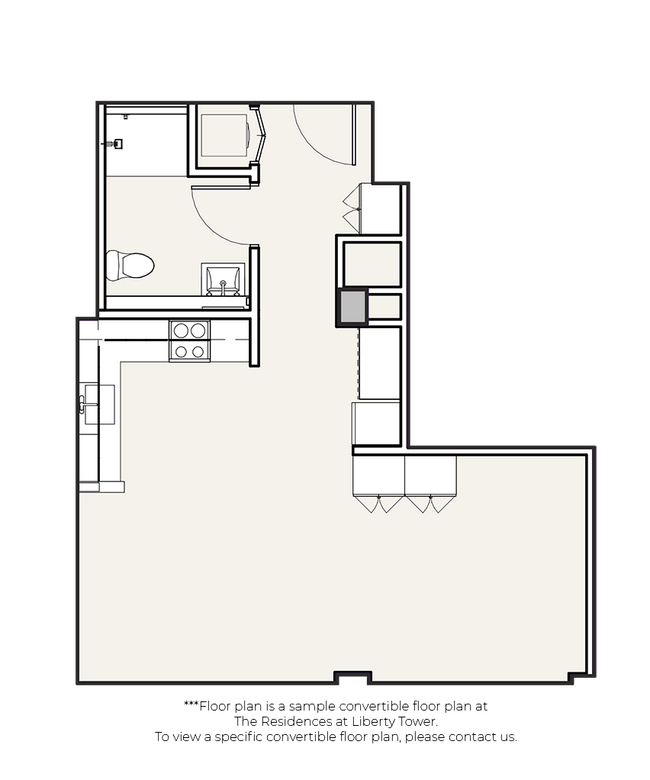 Floorplan - Liberty Tower Residences