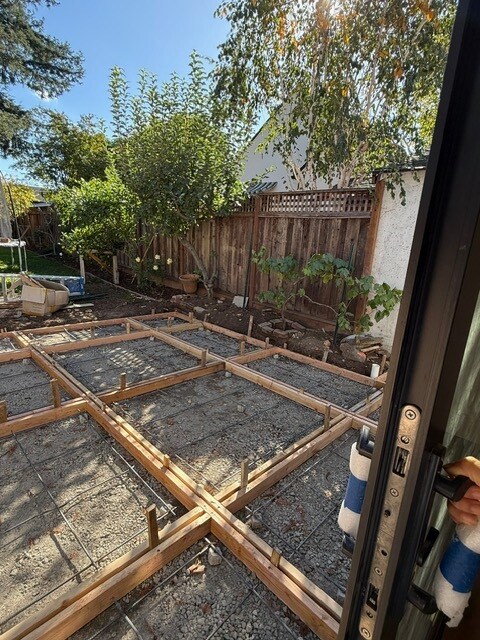 ADU back patio - 1242 Mildred Ave