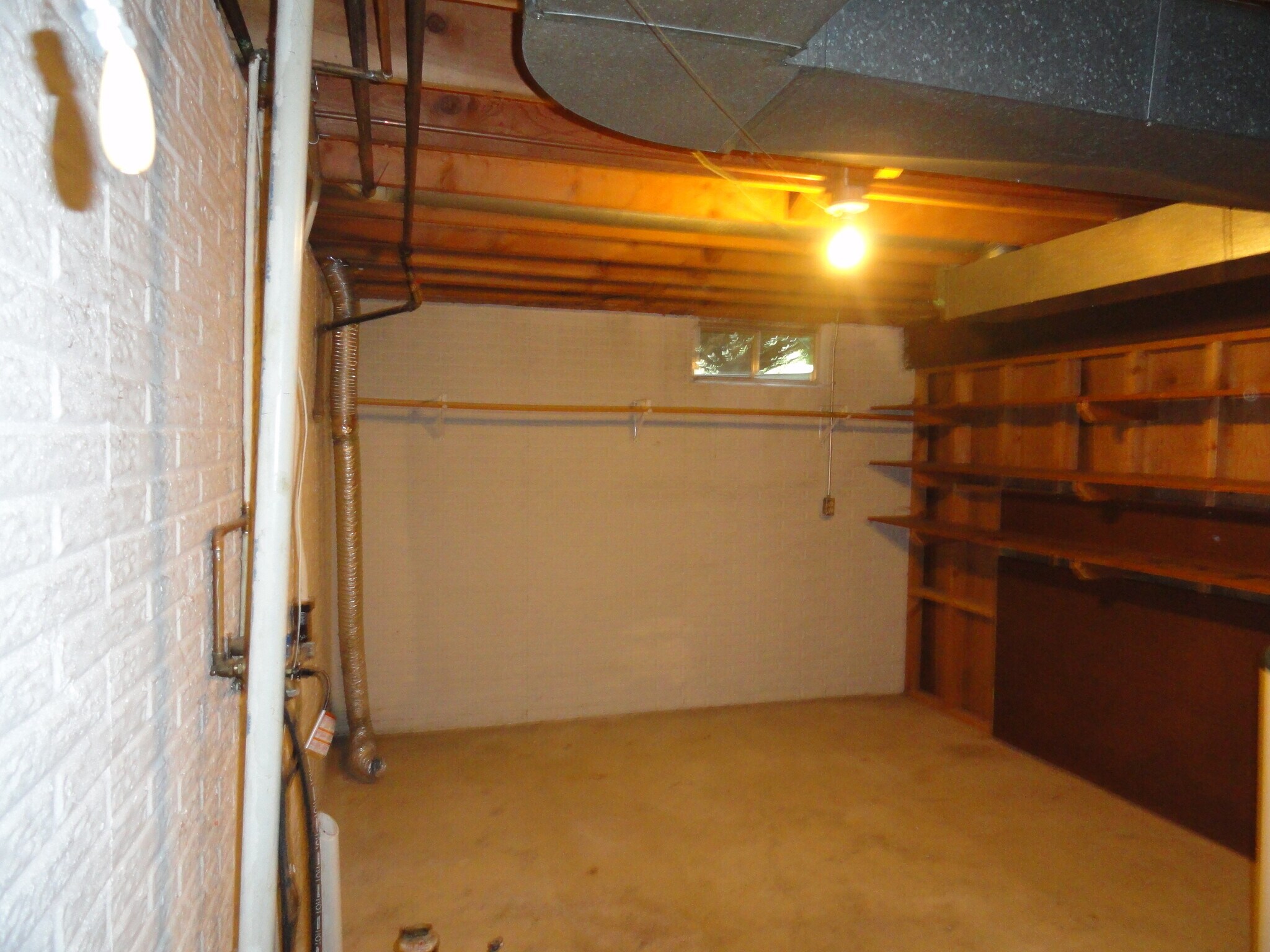 furnace room / shelving - 1342 Pleasant View Dr