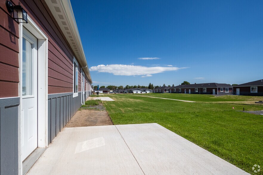 Private patio - Prosser Patio Home Apartments
