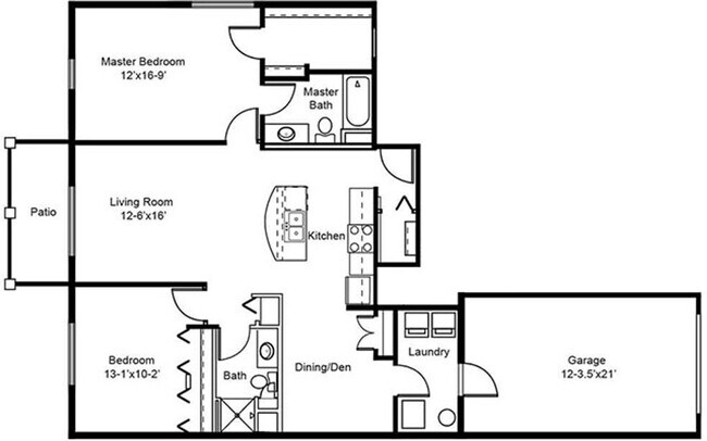 Building Photo - Like New Condo Style Lower 2 Bedroom 2 Bathroom plus Den Apartment