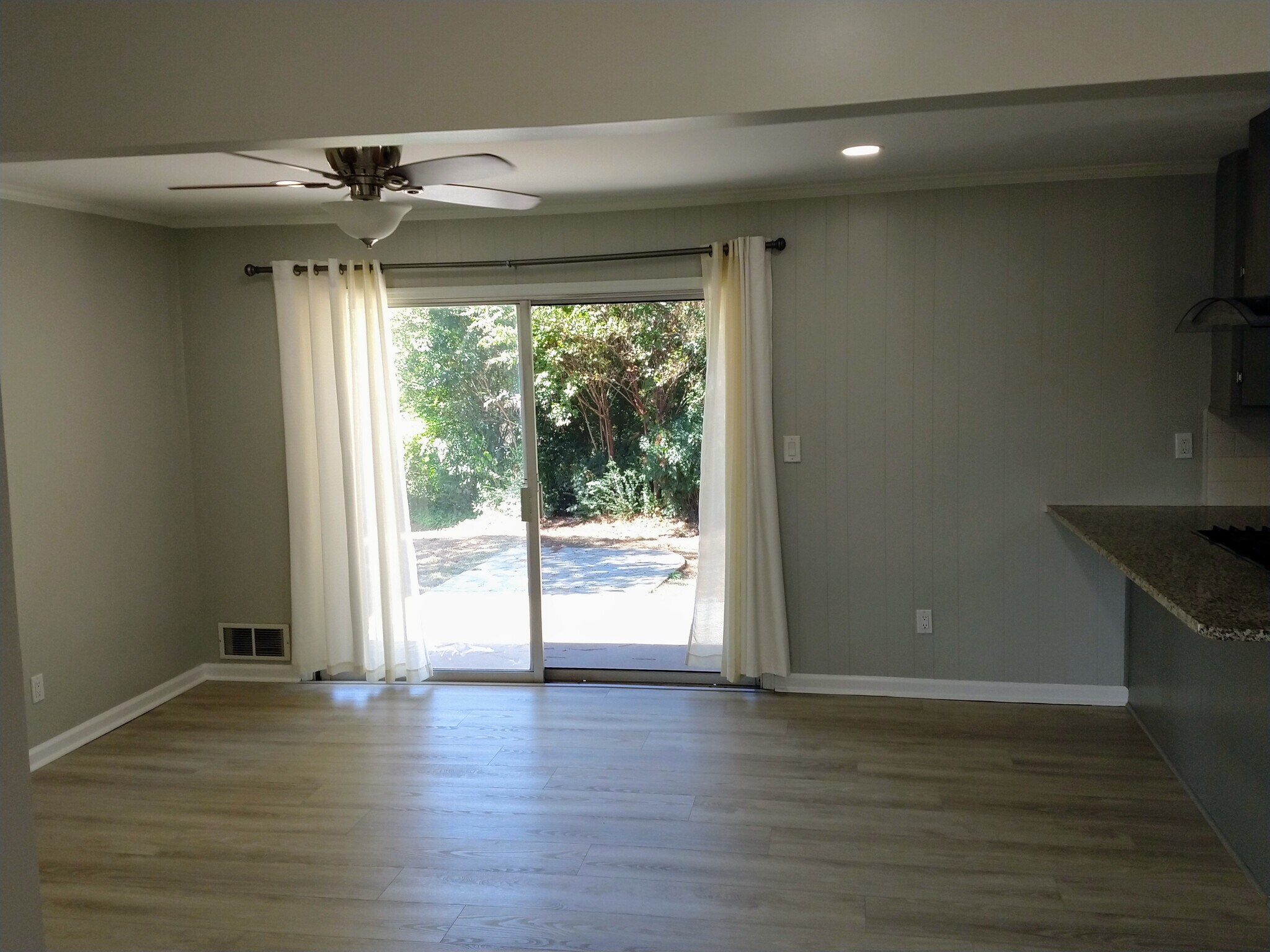 Living room view to back yard - 6457 Peacock Blvd