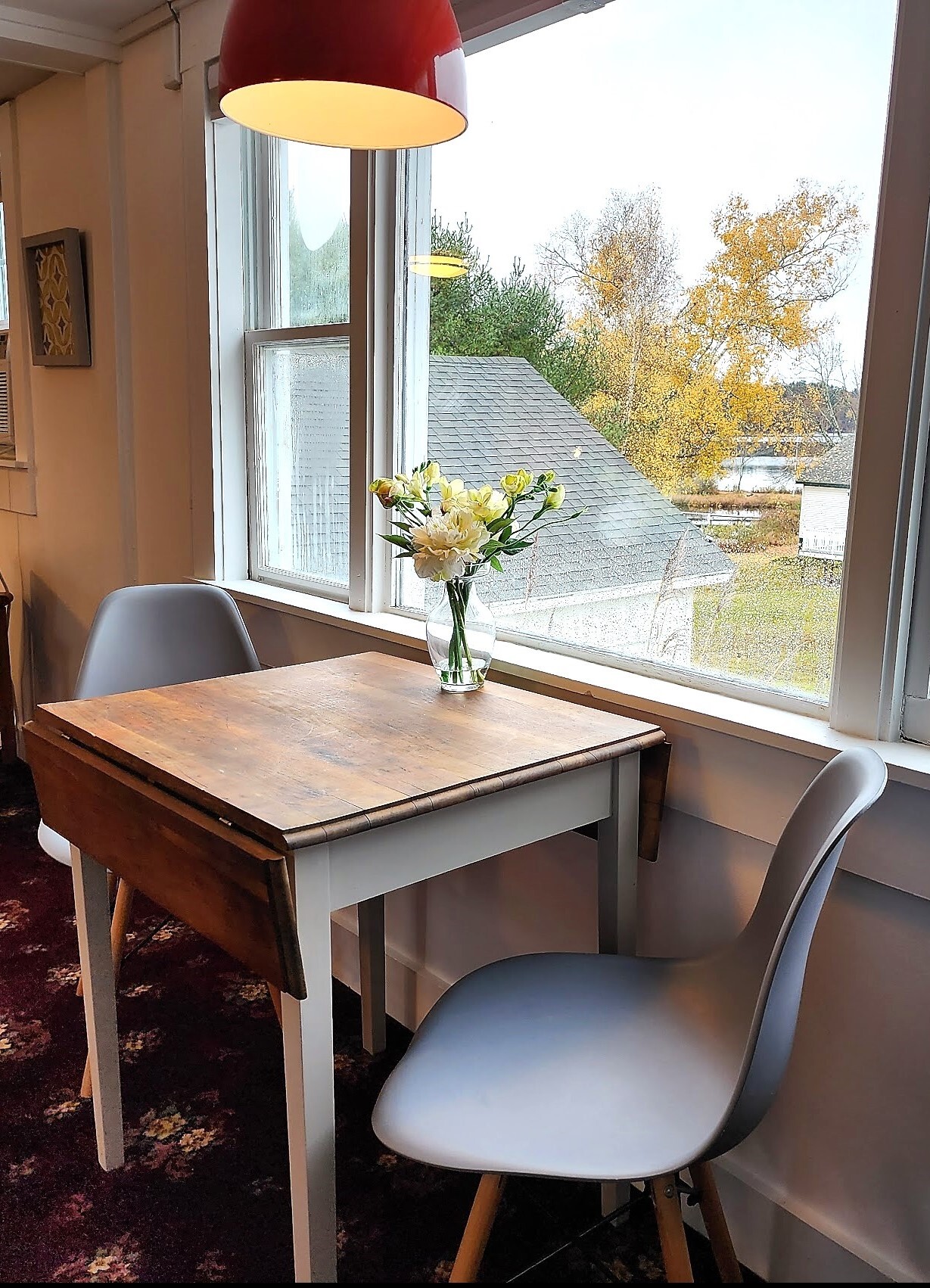 Lake views from the breakfast nook - 74 Bridgton Rd