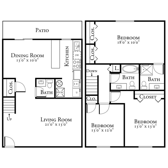 Floorplan - Reflections Apartments
