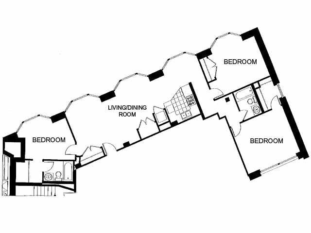 Floorplan - Huron Square and The Osborn Apartments