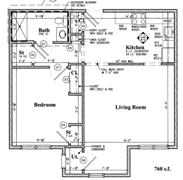 1BR/1BA - Sunrise Gardens