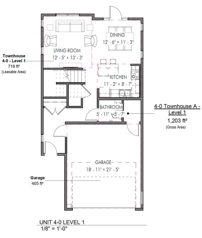 Floorplan - Ironwood Townhomes