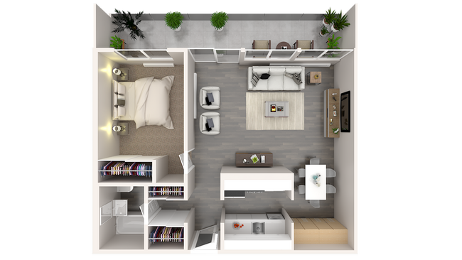 Floorplan - The Harvard on Capitol Hill