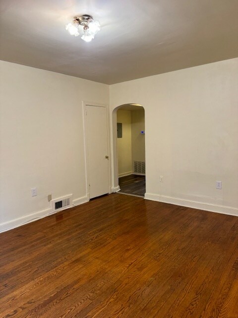 Living Room leading to Kitchen - 1638 F St NE