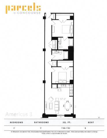 Floorplan - Parcels at Concourse