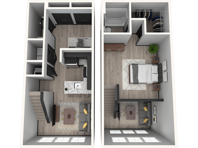 Floorplan - The Towne at Northgate