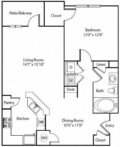 Floorplan - The Villas at Shadow Creek