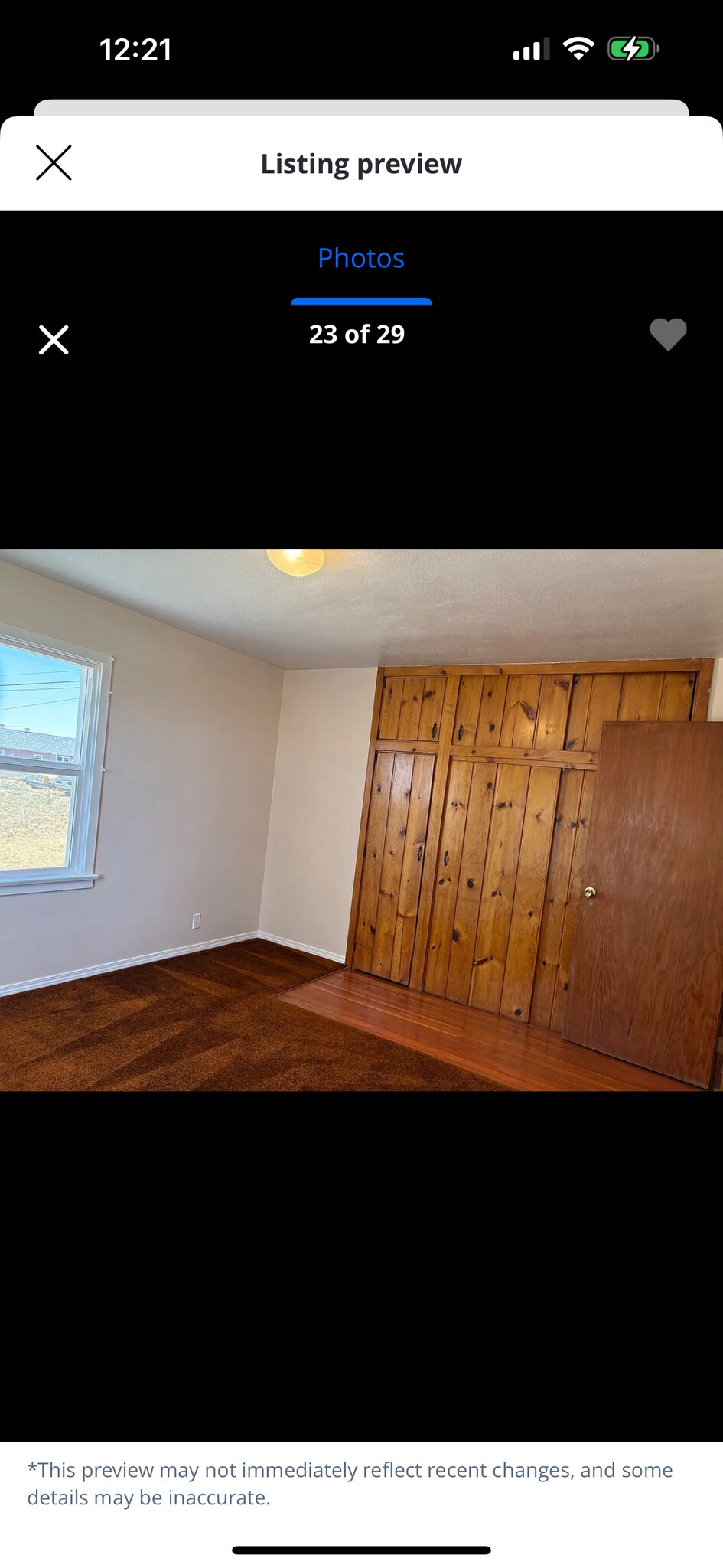Large closets with more storage above the closets. - 501 W Grandview Ave