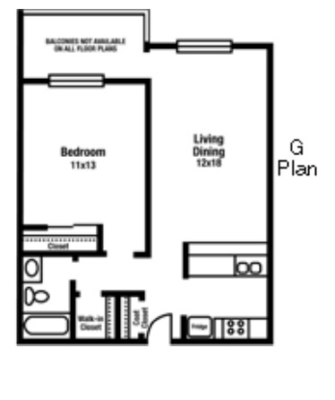 1BR/1BA - Colonial Village