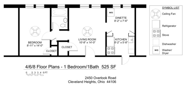 Floorplan - Heights Apartments on Overlook