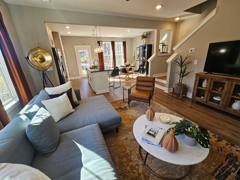 Staged living room - 31 Moon Haven Way