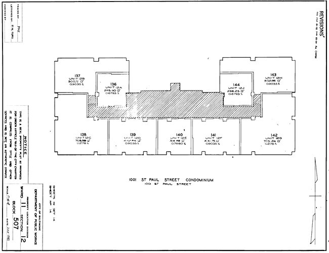 Twelfth Floor - Floor Plan - 1001 Saint Paul