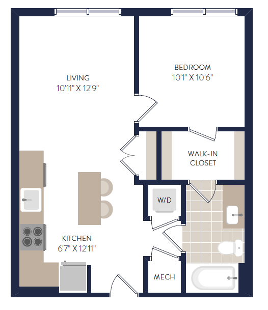 Floorplan - Rise at Temple Courts