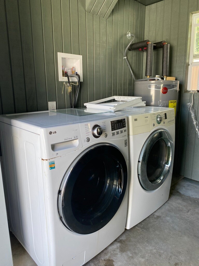 Laundry is provided in this home. There is also a 2nd refrigerator in this space for your use. - 129 36th Ave NE