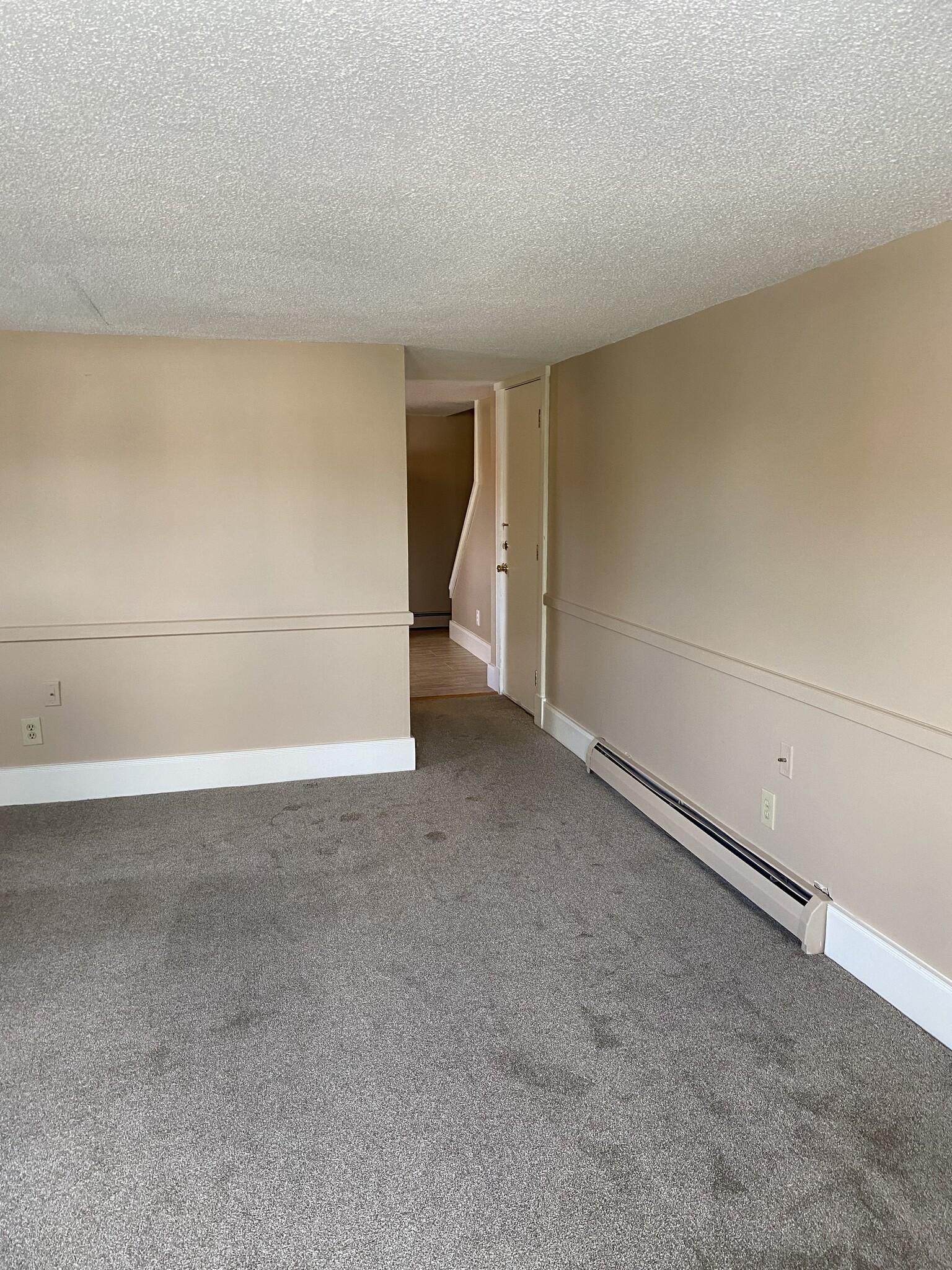 Living Room looking to kitchen - 184 Washington St