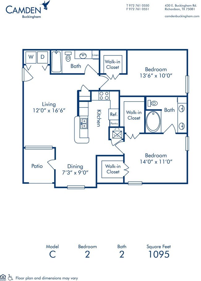 Floorplan - Camden Buckingham