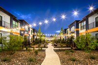 Courtyard Lights - The Edge at Independence Heights