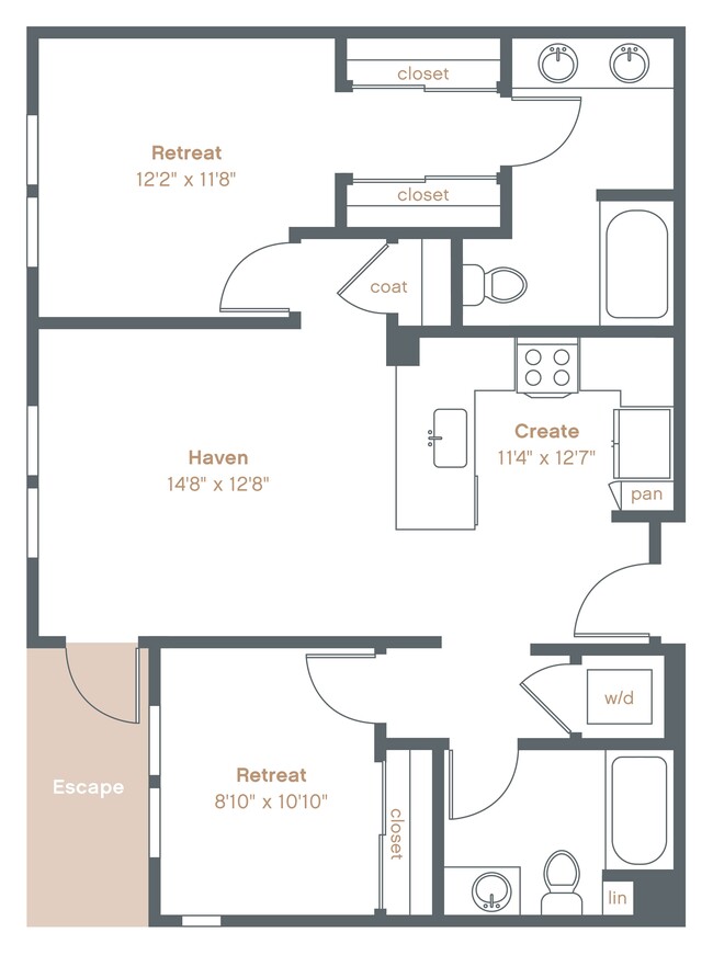 Floorplan - Alexan Downtown Danville