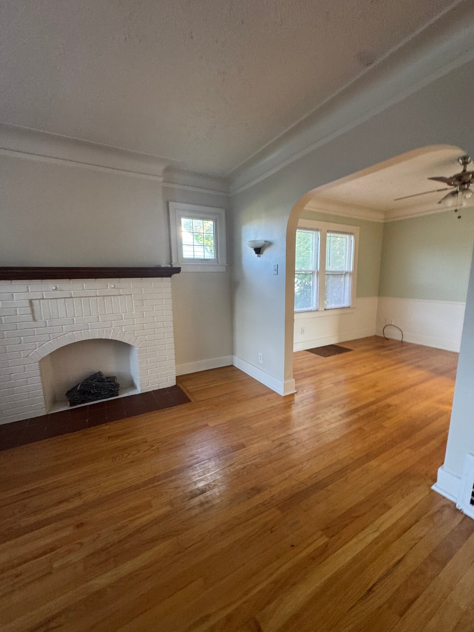 Living room to dining room - 166 Jewell St