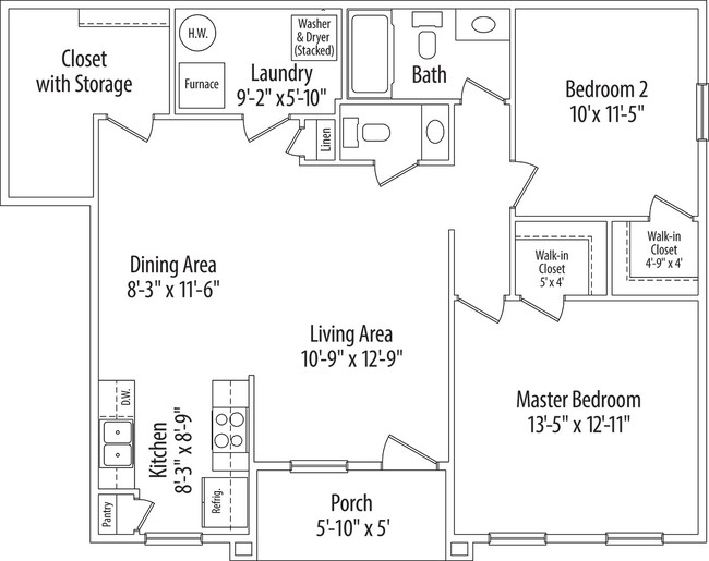 Bent Creek Apartments: The Laguna - Bent Creek Apartments