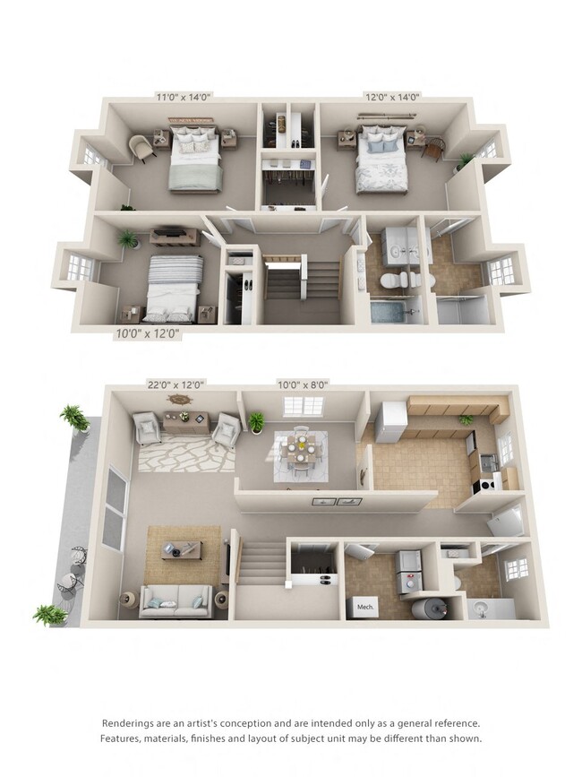 Floorplan - Fairfield Pointe