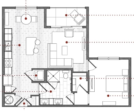 1BR/1BA - 5 Thousand Town