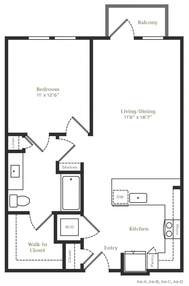 Floorplan - Alexan Main Street