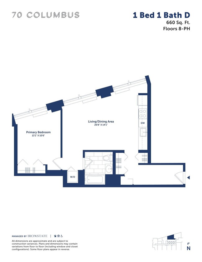 Floorplan - 70 Columbus