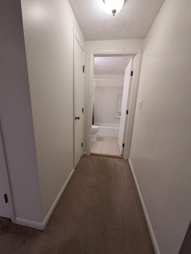 Hallway with storage closet - 131 Creek St