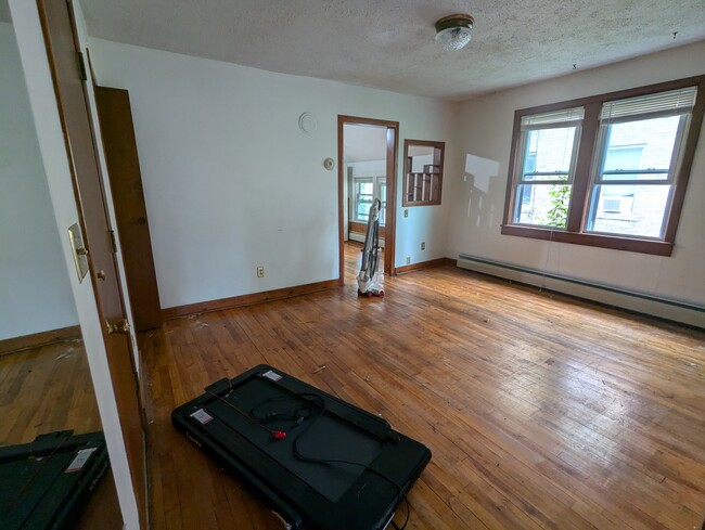 Living room from front entry - 612 7th St SE