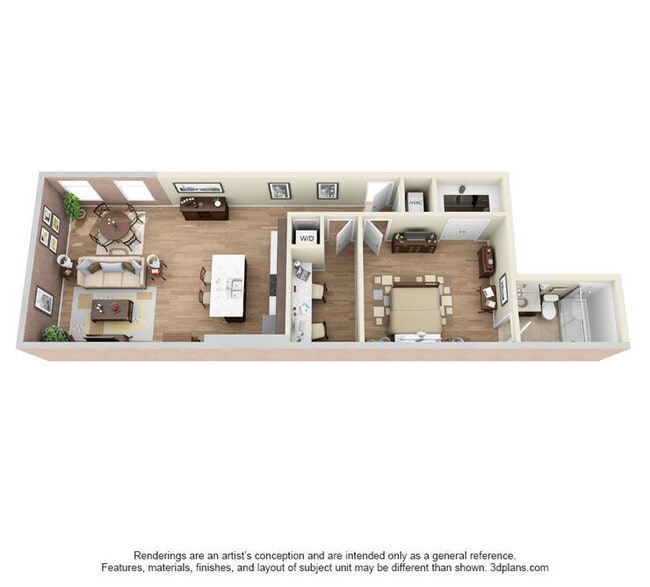 Floorplan - Printing Press Lofts