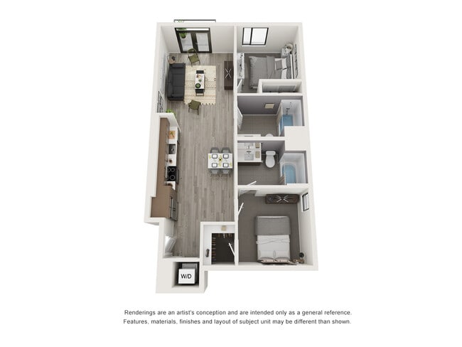 Floorplan - 4th and J