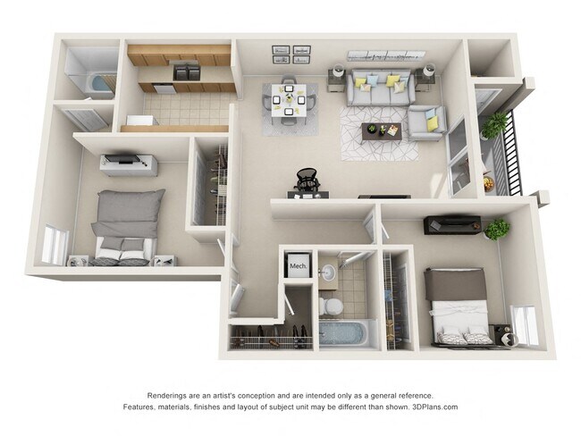 Floorplan - Stoneridge Apartments