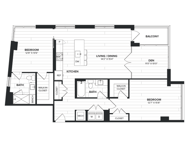 Floorplan - The Milton