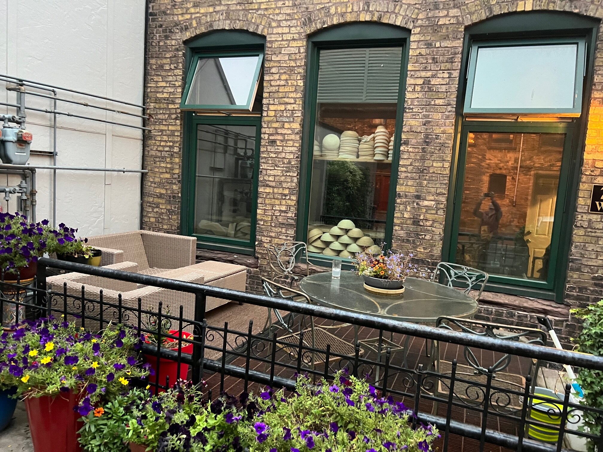shared patio - 7 W Superior St