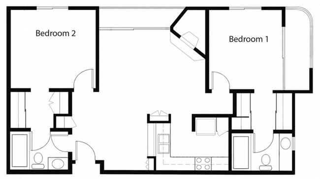 Floorplan - Midvale Towers