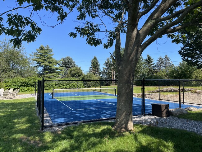 Brand new Pickle ball court. Summer 2023. - 96 Spurwink Rd