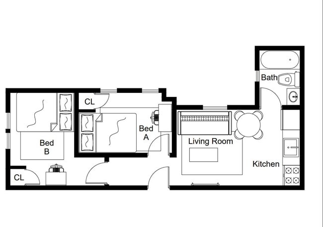 Building Photo - Room in Shared 2 bed/1 bath home