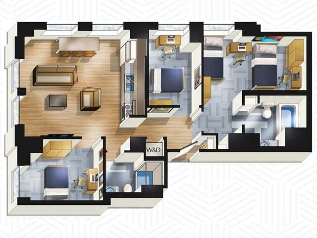 Floorplan - The Buckingham