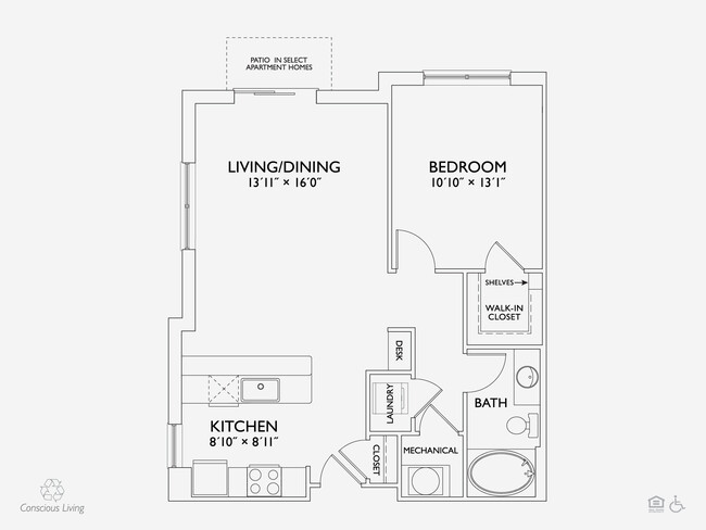 Floorplan - Penn Circle