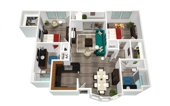 Floorplan - Legacy Apartments